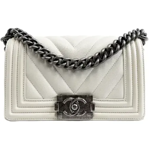 Pre-owned Leather crossbody-bags , female, Sizes: ONE SIZE - Chanel Vintage - Modalova