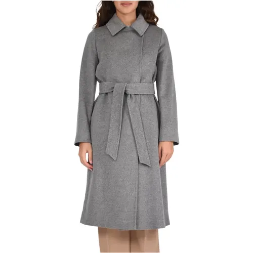 BCollag Double-Breasted Wool Coat , female, Sizes: 3XS, 2XS - Max Mara - Modalova