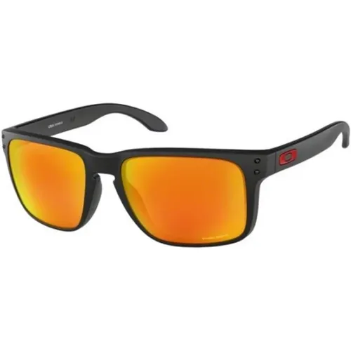 Schwarzer Rahmen Stylische Sonnenbrille , unisex, Größe: 59 MM - Oakley - Modalova
