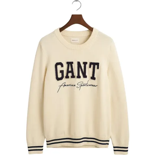 Collegiate Half-Zip Sweater , Damen, Größe: M - Gant - Modalova