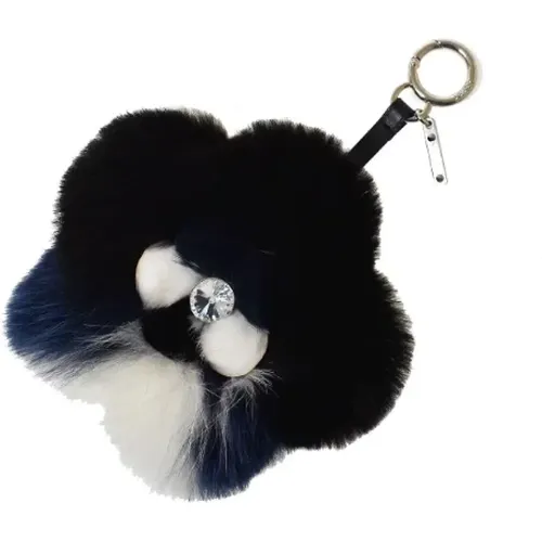 Pre-owned Fur key-holders , female, Sizes: ONE SIZE - Fendi Vintage - Modalova