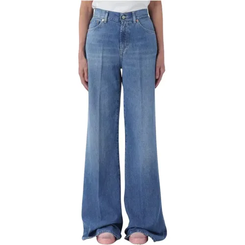 Wide Jeans , Damen, Größe: W29 - Dondup - Modalova