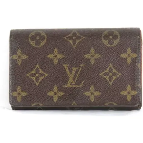 Pre-owned Leather wallets , female, Sizes: ONE SIZE - Louis Vuitton Vintage - Modalova