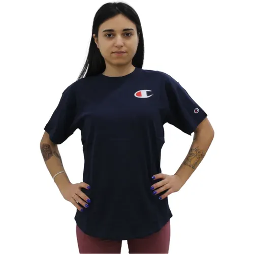 Short Sleeve T-Shirt , female, Sizes: S, M, XS - Champion - Modalova