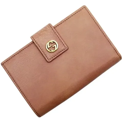 Pre-owned Leather wallets , female, Sizes: ONE SIZE - Gucci Vintage - Modalova