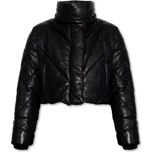 Miyla Lederjacke , Damen, Größe: XS - AllSaints - Modalova