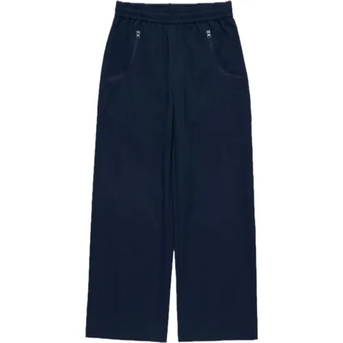 Navy Track Pants with Zipper Pockets , male, Sizes: XL, L, S - Arte Antwerp - Modalova