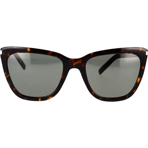 SL 548 Slim Sunglasses , female, Sizes: 55 MM - Saint Laurent - Modalova