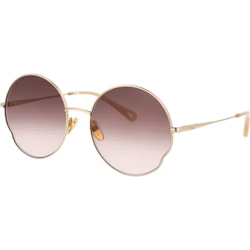 Stylische Sonnenbrille Ch0095S , Damen, Größe: 59 MM - Chloé - Modalova