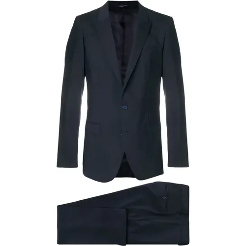 Formal Suit Set - Classic Wool Blend , male, Sizes: XL - Dolce & Gabbana - Modalova