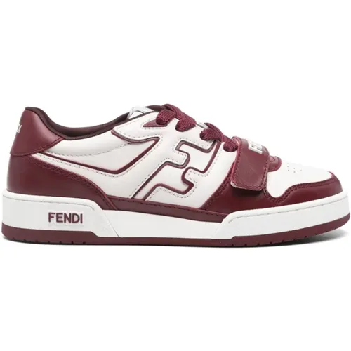 Color-Block Flat Shoes , female, Sizes: 4 UK, 3 1/2 UK, 3 UK, 2 1/2 UK, 4 1/2 UK, 5 1/2 UK - Fendi - Modalova