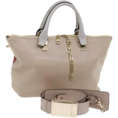 Pre-owned Leather handbags , female, Sizes: ONE SIZE - Chloé Pre-owned - Modalova