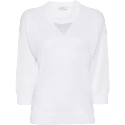 Sweaters , female, Sizes: L - PESERICO - Modalova