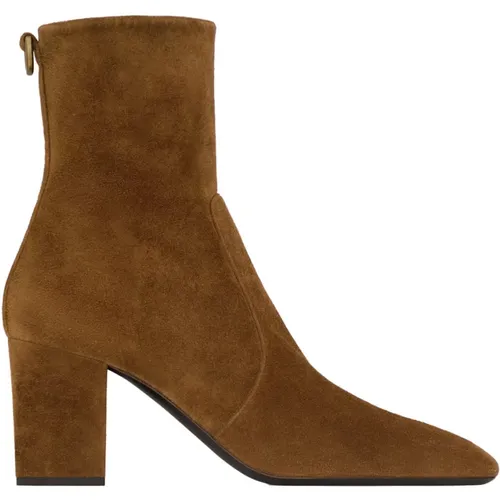 Stylish Booties for Fashionable Women , female, Sizes: 6 UK, 3 1/2 UK, 8 UK, 3 UK, 5 UK, 4 1/2 UK, 4 UK - Saint Laurent - Modalova