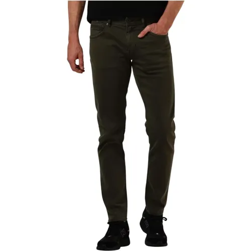 Grüne Tailwheel Farbige Sweat Slim Fit Jeans , Herren, Größe: W40 L34 - PME Legend - Modalova