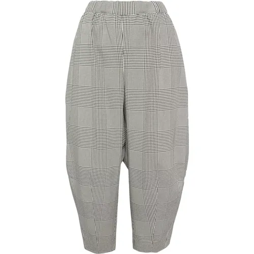 Stilvolle Houndstooth Tapered Hose - Comme des Garçons - Modalova