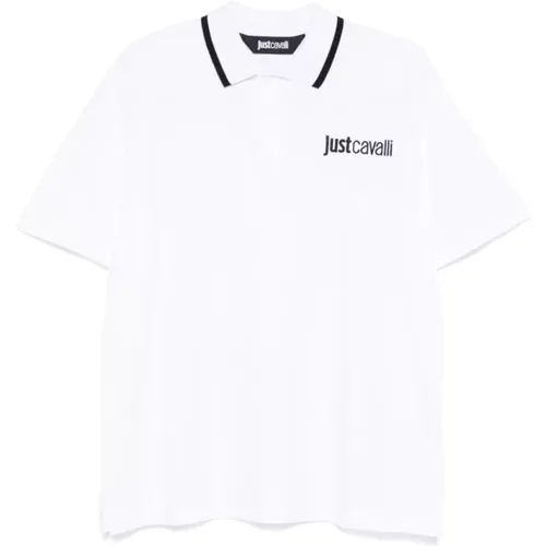 Weiße T-Shirts & Polos für Männer - Just Cavalli - Modalova