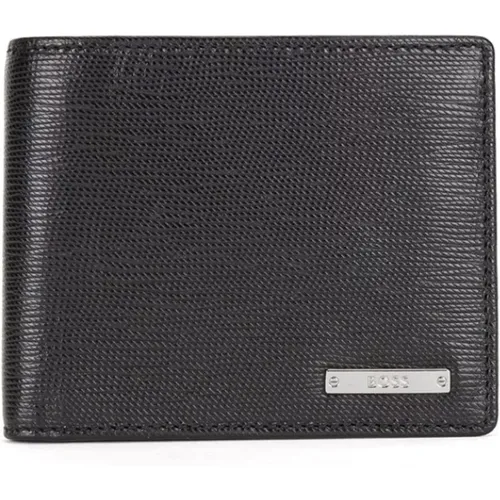 Refined Boss Wallet with Smartly Organized Compartments , male, Sizes: ONE SIZE - Hugo Boss - Modalova