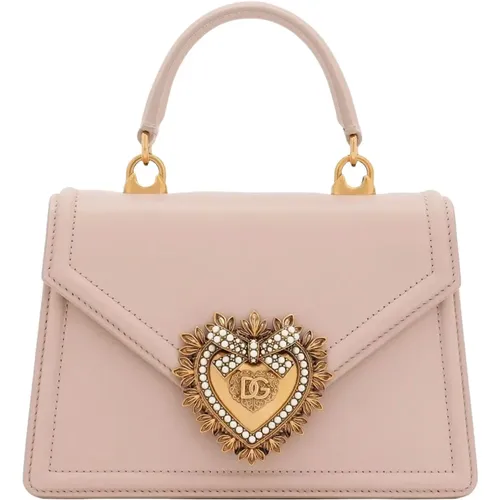 Devotion Top Handle Bag , female, Sizes: ONE SIZE - Dolce & Gabbana - Modalova