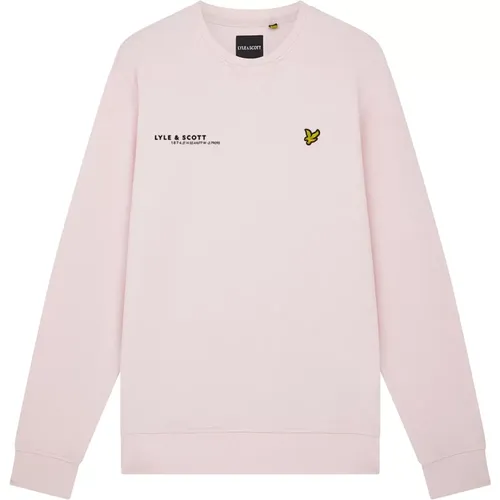 Print Crew Neck Sweatshirt - Lyle & Scott - Modalova