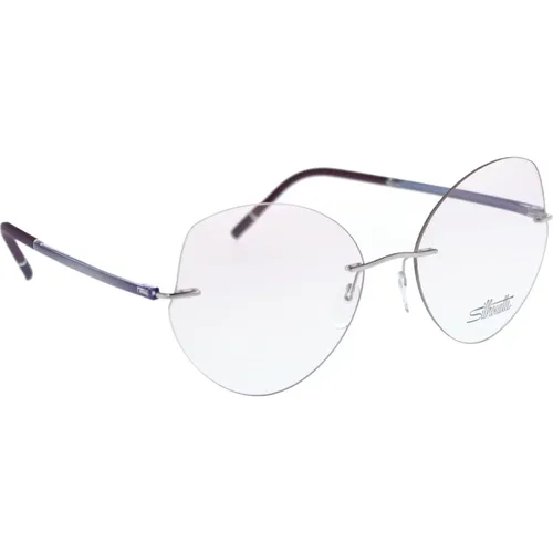 The Wave Original Prescription Glasses , female, Sizes: 56 MM - Silhouette - Modalova