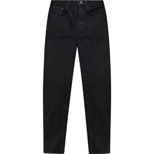 Schwarze Straight Leg Jeans - Balenciaga - Modalova