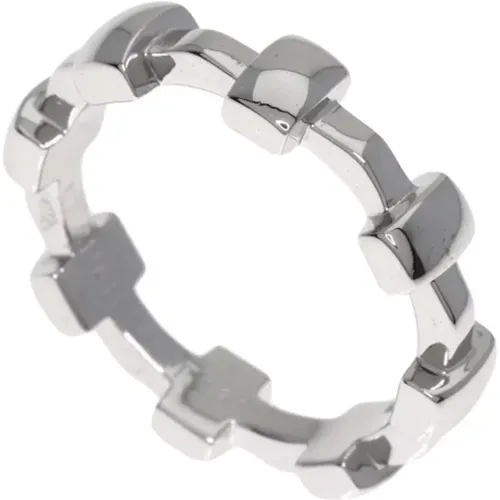 Pre-owned White Gold rings , female, Sizes: ONE SIZE - Chanel Vintage - Modalova
