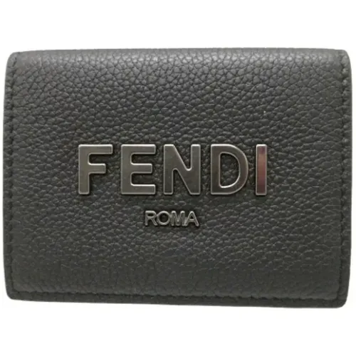 Pre-owned Leather wallets , female, Sizes: ONE SIZE - Fendi Vintage - Modalova