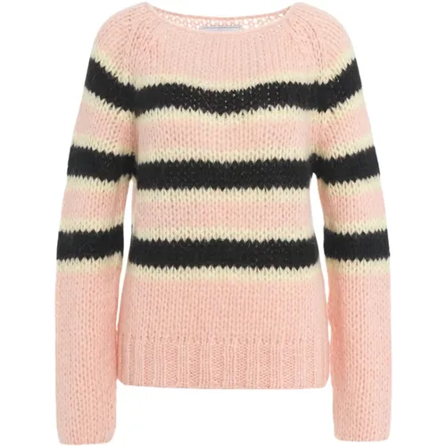 Rosa Mohair Strickpullover Aw24 - DAWN x DARE - Modalova