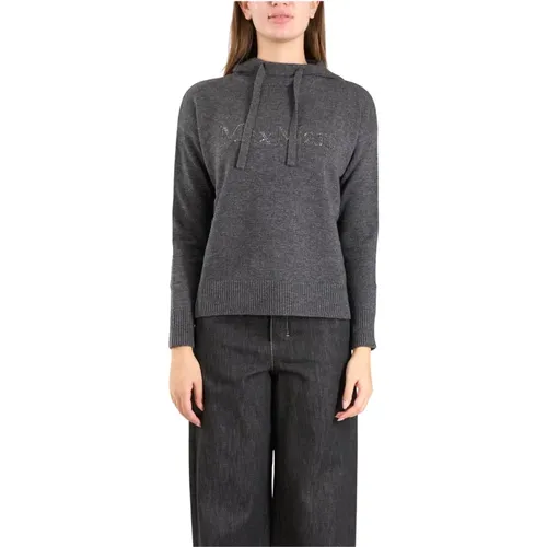 Wollkapuzenpullover Gorizia Stil , Damen, Größe: XS - Max Mara - Modalova