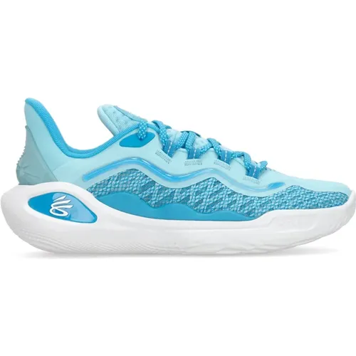 Curry 11 Mundschutz Blau/Blau , Herren, Größe: 40 1/2 EU - Under Armour - Modalova