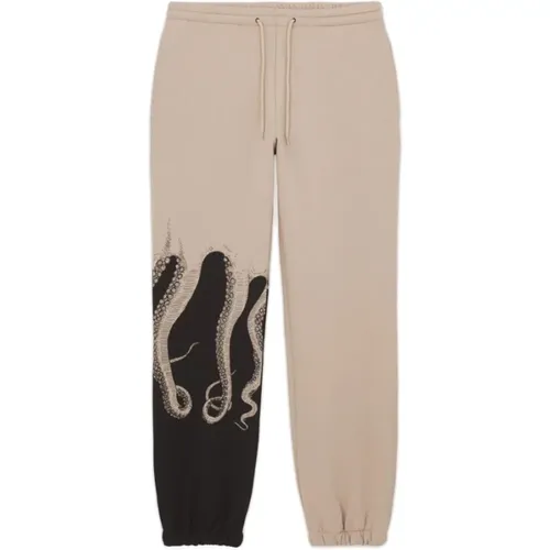 Herren Side Sweatpants , Herren, Größe: M - Octopus - Modalova