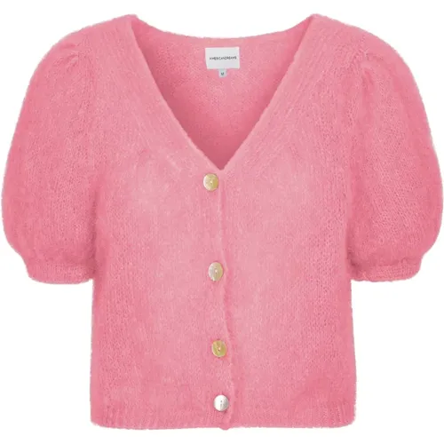 Rosa V-Ausschnitt Mohair Cardigan - American Dreams - Modalova