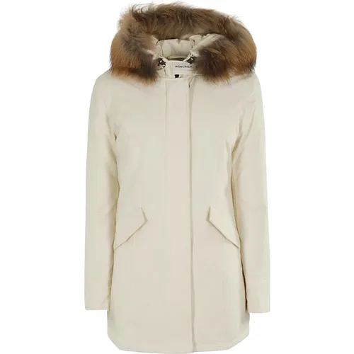 Arctic Raccoon Parka , female, Sizes: M, S, XS - Woolrich - Modalova