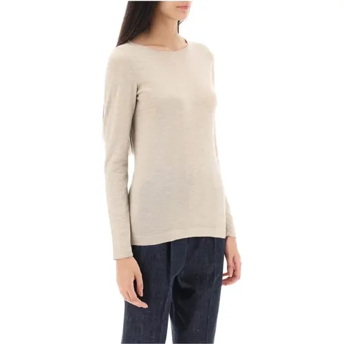 Bootneck Pullover aus Lurex-Strick - BRUNELLO CUCINELLI - Modalova