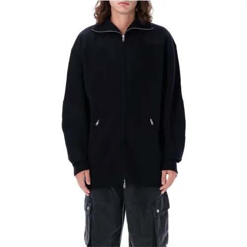 Midnight Zip-Up Knit Cardigan Aw24 , male, Sizes: L - Isabel marant - Modalova