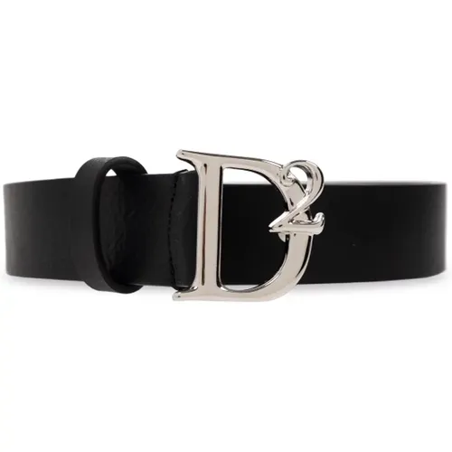 Logo Belt , male, Sizes: 85 CM - Dsquared2 - Modalova