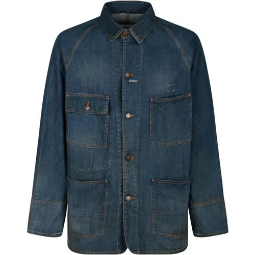 Vintage Japanese Denim Jacket , male, Sizes: M - Maison Margiela - Modalova