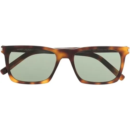 Elegante quadratische Sonnenbrille für Frauen , Damen, Größe: 54 MM - Saint Laurent - Modalova