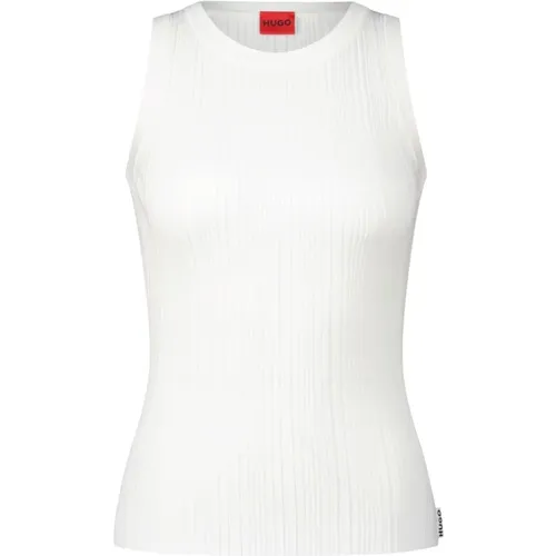 Sleeveless Tops , female, Sizes: XL - Hugo Boss - Modalova