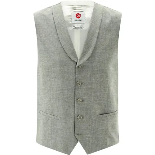 Paddy Gilet by CG - Your Own Party , male, Sizes: L, 2XL, M - Club Of Gents - Modalova