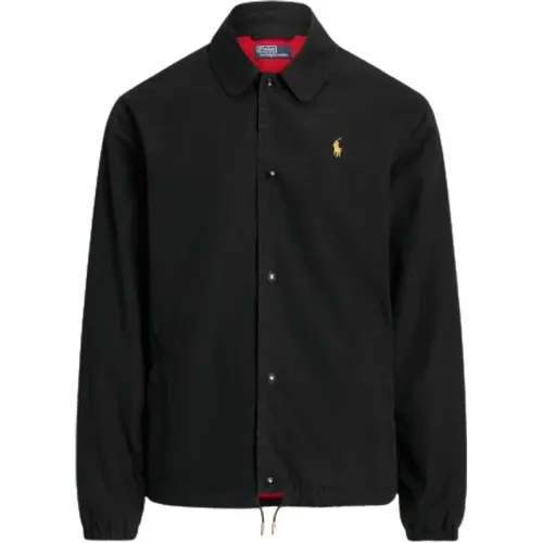 LNY Coach Jacket Lined Bomber , male, Sizes: L - Polo Ralph Lauren - Modalova