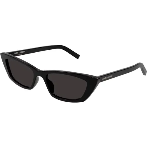 Sonnenbrille SL 277,Stylische Sonnenbrille SL 277,Klassische Schwarze Sonnenbrille,Modische Sonnenbrille SL 277 - Saint Laurent - Modalova