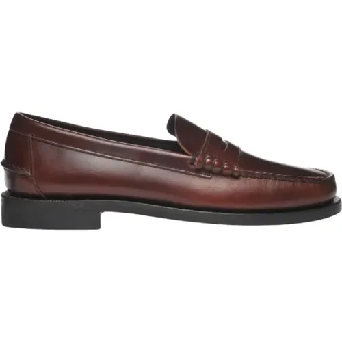 Flat shoes , male, Sizes: 9 1/2 UK, 10 1/2 UK - Sebago - Modalova