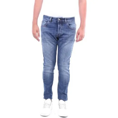 Slim Fit Herren Jeans Fünf Taschen - Entre amis - Modalova