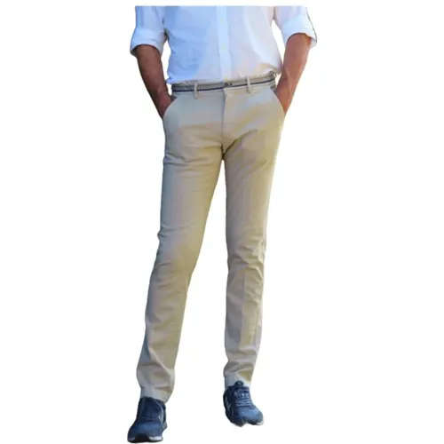 Slim Chino Hose , Herren, Größe: S - Mason's - Modalova