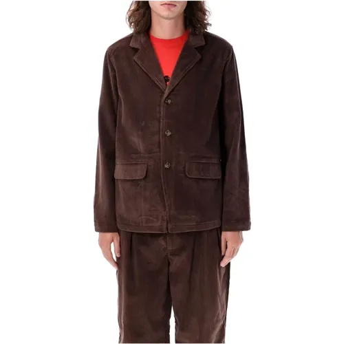 Corduroy Work Jacket Aw24 , male, Sizes: L, M - Pop Trading Company - Modalova