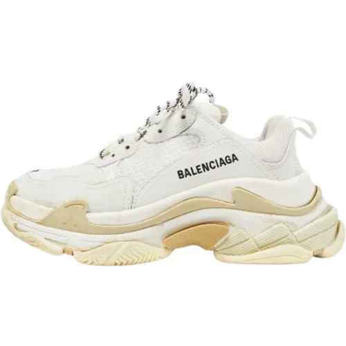 Pre-owned Mesh sneakers , female, Sizes: 4 UK - Balenciaga Vintage - Modalova