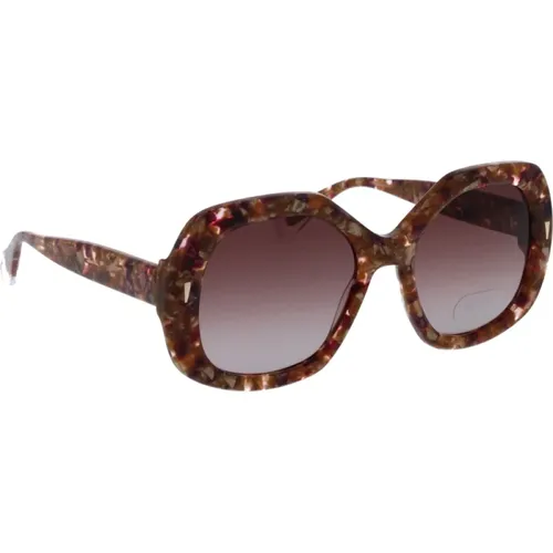 Sunglasses , female, Sizes: 52 MM - Gigi Studios - Modalova