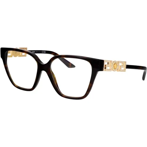 Stylish Optical Glasses 0Ve3358B , female, Sizes: 54 MM - Versace - Modalova